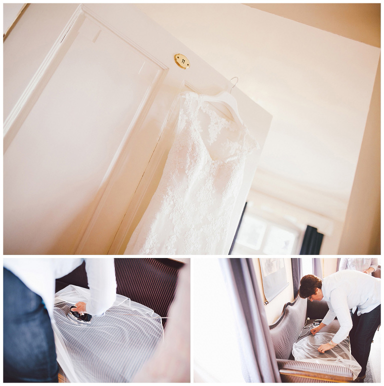 hochzeitsvorbereitung im schloss