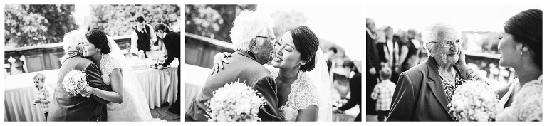 gratulation an der schlosskirche nordterrasse
