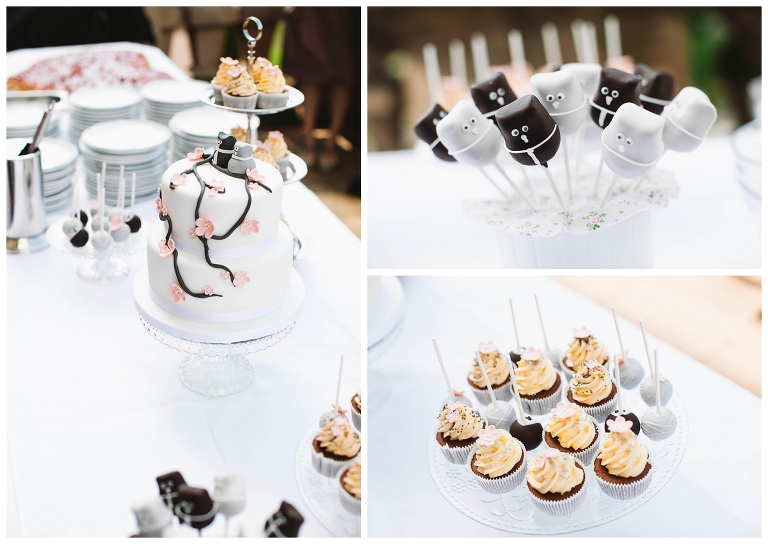 leckeres von der candybar gedeckt in ludwigsburg an der schlosskirche