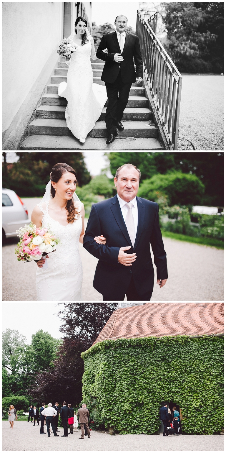 braut mit brautvater in stuttgart