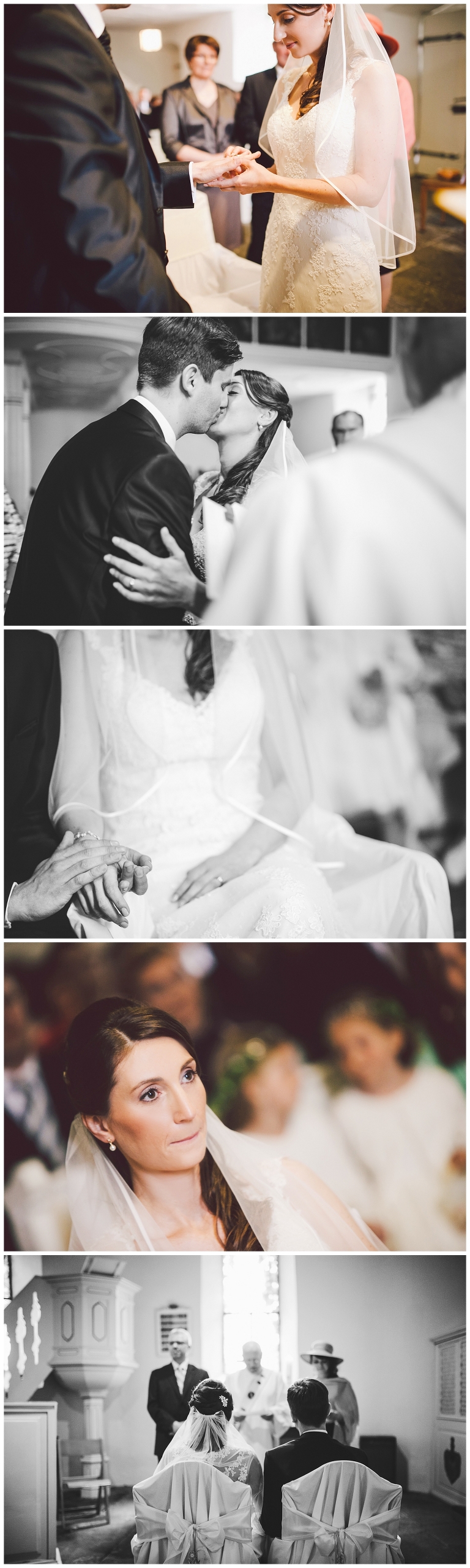 ringübergabe festgehalten vom fotograf in der kirche in ludwigsburg