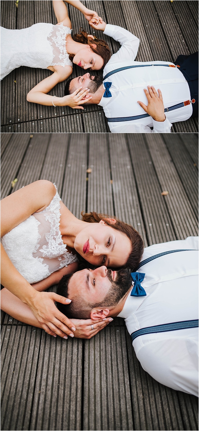 liegendes brautpaar in ludwigsburg