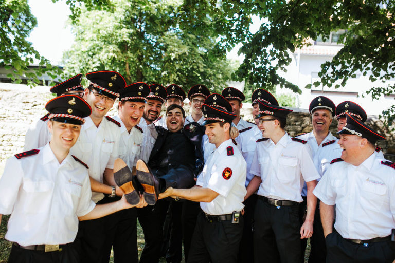 feuerwehr bräutigam