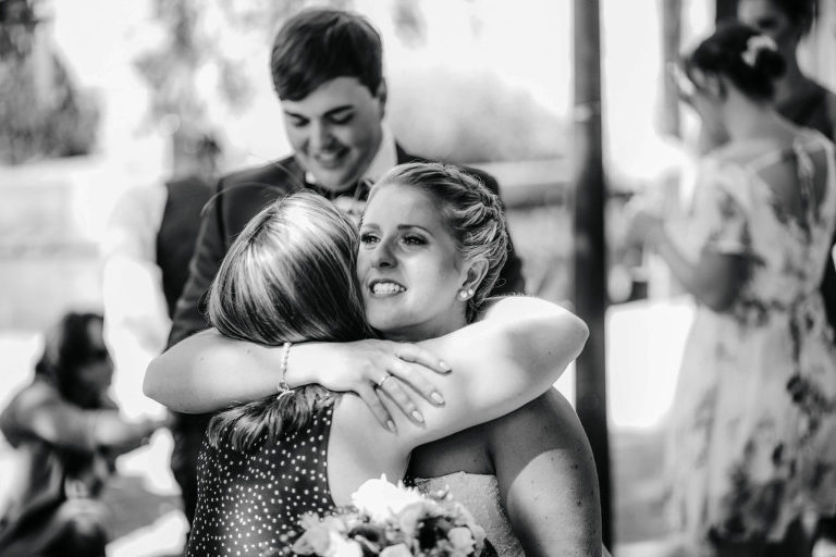 gratulation vor der kirche