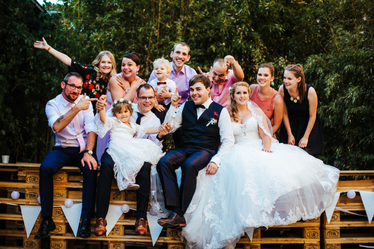 gruppenfotos mit freunden