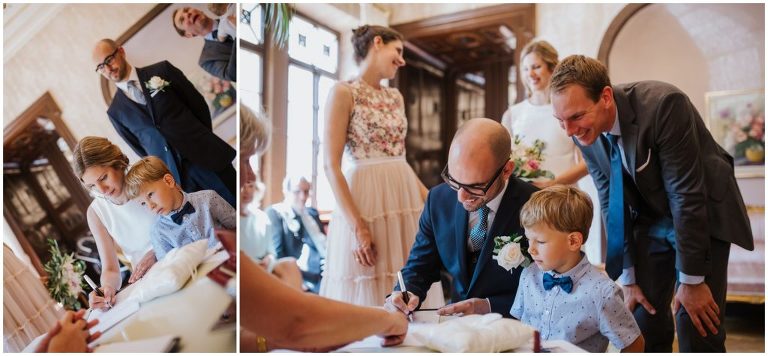 unterschirft hochzeit